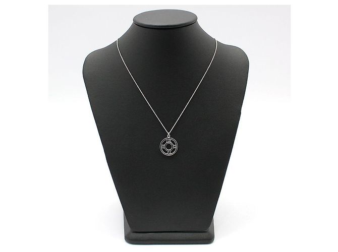 Tiffany & Co Collana con pendente Atlas Circle in argento sterling - vista 4