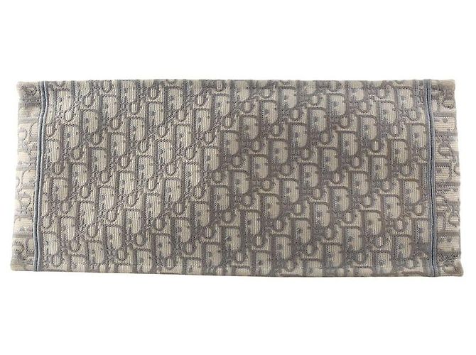 Dior Borsa Tote Book con ricamo Oblique grigio grande Marrone - vista 6