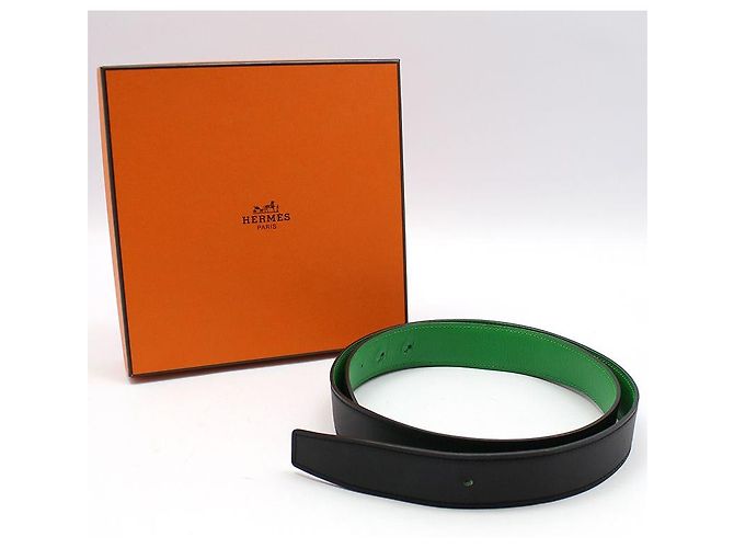 Hermès Reversible Double-Sided Belt Strap Green - view 2