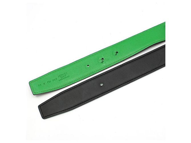 Hermès Reversible Double-Sided Belt Strap Green - view 6
