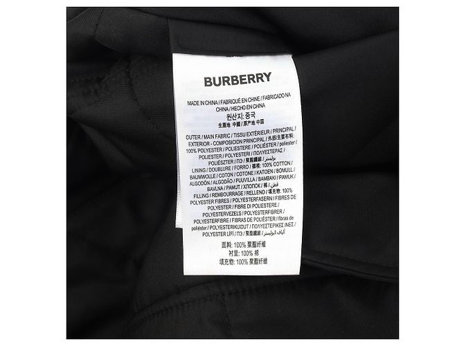Burberry Steppjacke mit Monogramm-Motiv Size Schwarz - Ansicht 6