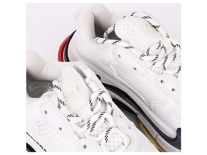 Balenciaga Sneakers Triple Bread Bianco - vista 5