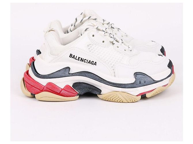 Balenciaga Sneakers Triple Bread Bianco - vista 6