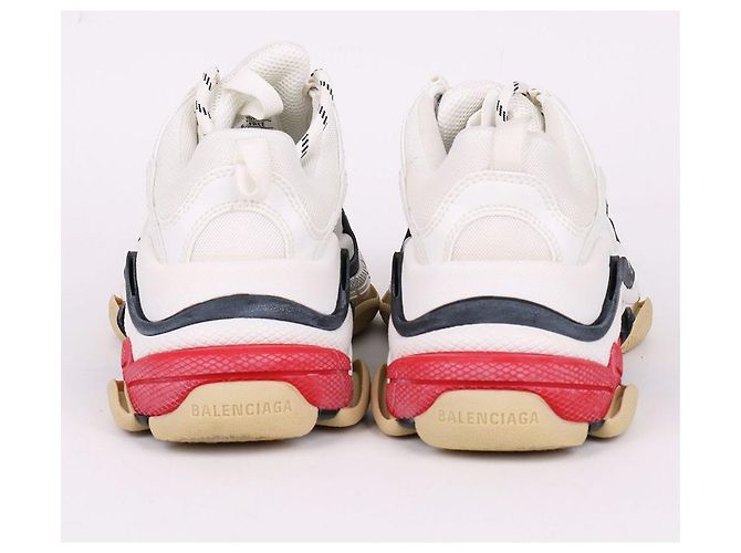 Balenciaga Sneakers Triple Bread Bianco - vista 7