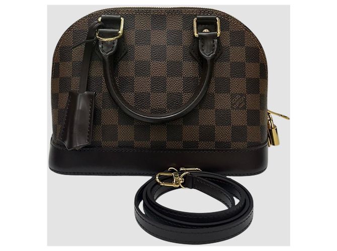 Louis Vuitton Alma BB Schwarz - Ansicht 11