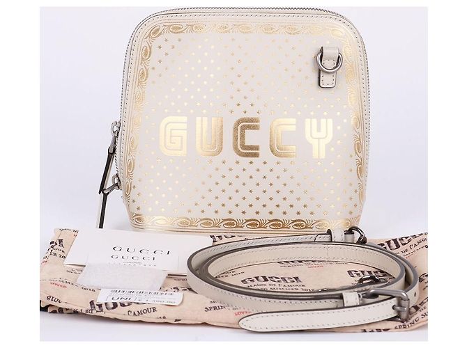 Gucci Mini borsa a tracolla White Starprint Bianco - vista 11