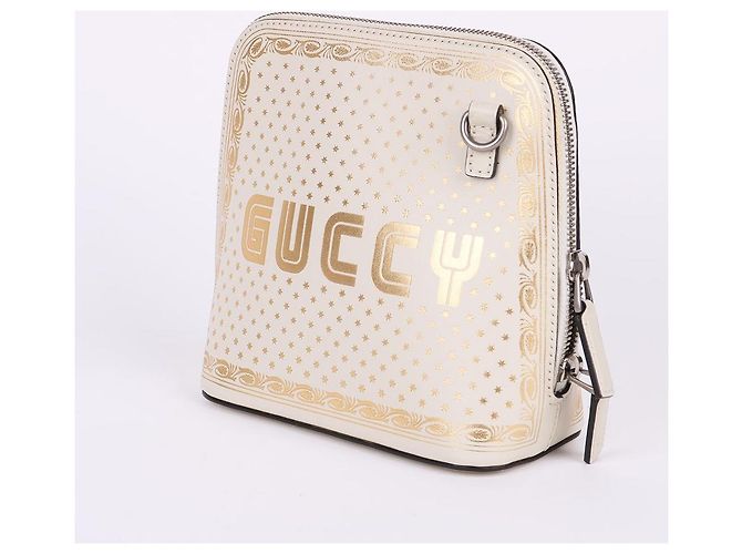 Gucci Mini borsa a tracolla White Starprint Bianco - vista 3