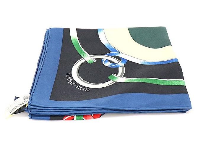 Hermès Sciarpa in seta FIGURE ARTISTIQUE Multicolore - vista 3
