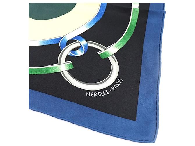 Hermès Sciarpa in seta FIGURE ARTISTIQUE Multicolore - vista 5