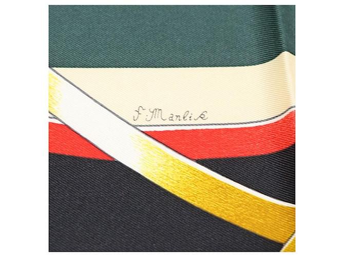 Hermès Sciarpa in seta FIGURE ARTISTIQUE Multicolore - vista 6