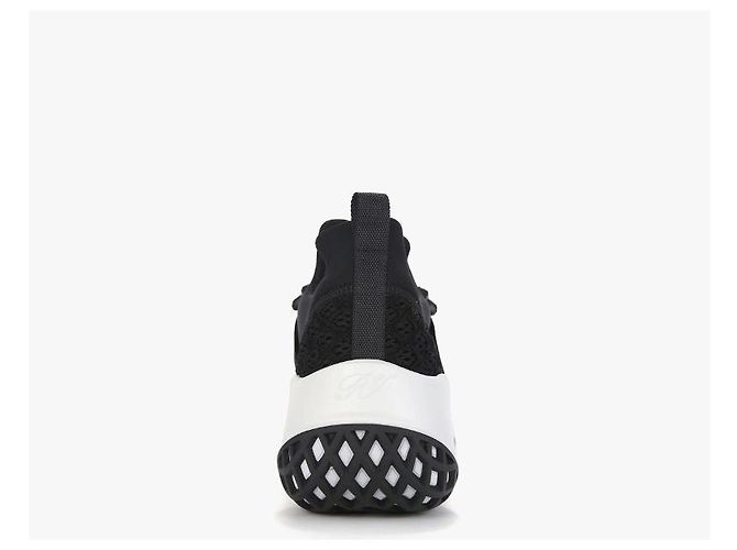 Roger Vivier Sneakers Vivrun Strass Buckle Nero - vista 7