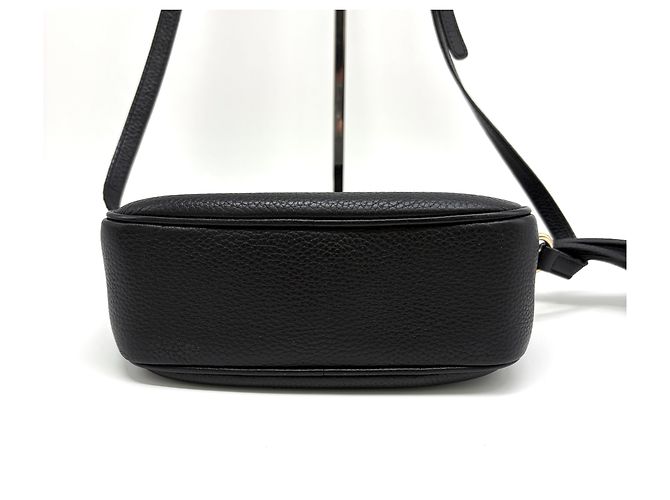 Gucci Borsa a tracolla camera Soho Disco con nappa Nera Nero - vista 7