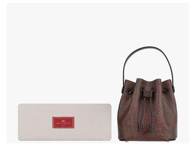 Etro Mini borsa a tracolla Arnica in jacquard paisley - vista 10