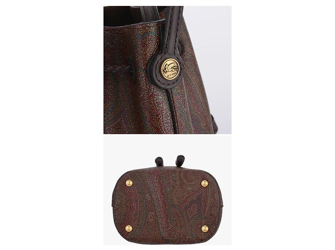 Etro Mini borsa a tracolla Arnica in jacquard paisley - vista 9
