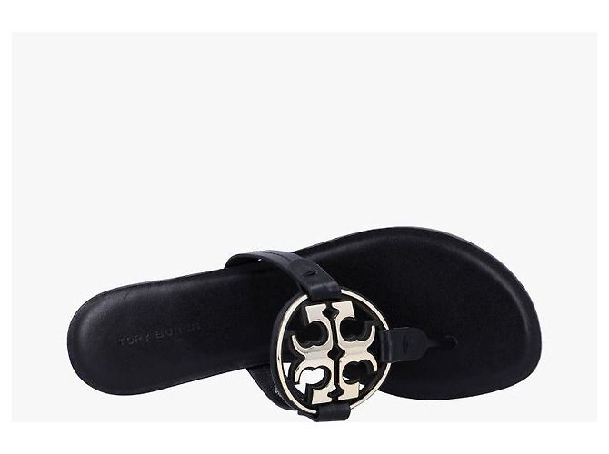 Tory Burch Sandali Slide Metal Soft Flip Flops Donna - vista 5