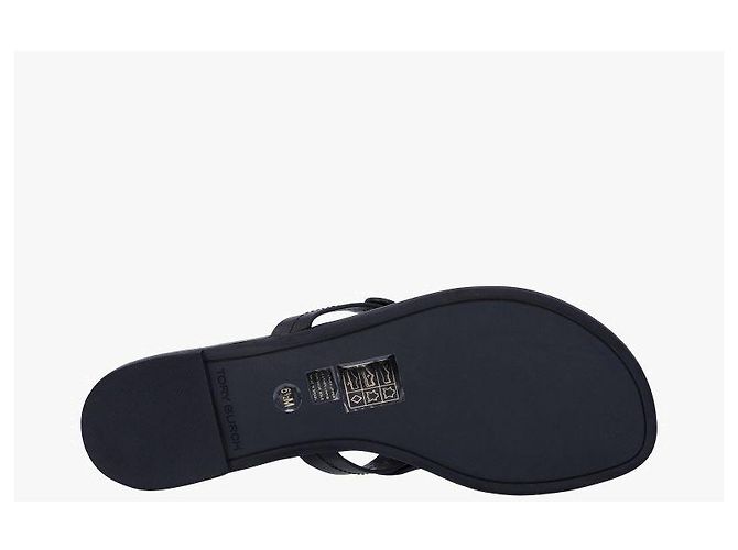 Tory Burch Sandali Slide Metal Soft Flip Flops Donna - vista 7