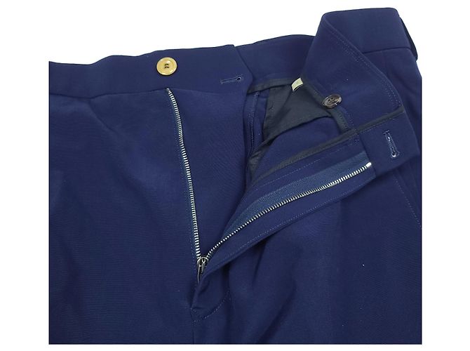 Gucci Pantaloni a righe con logo - vista 2