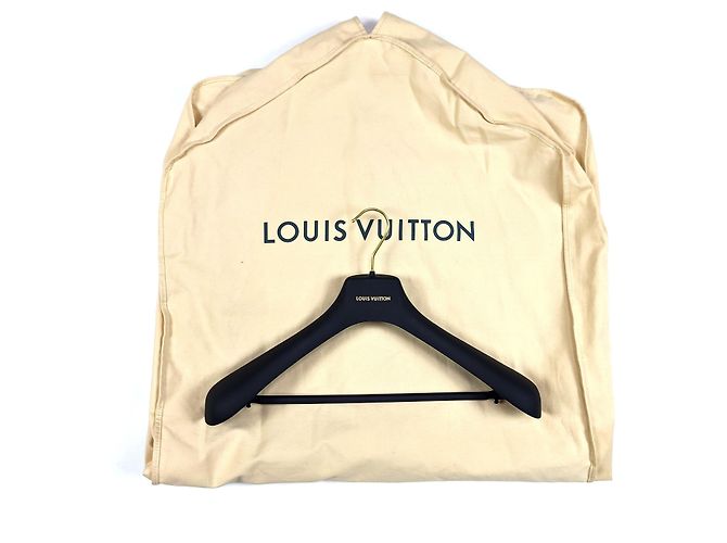 Louis Vuitton Giacca con cappuccio in denim monogram Marrone - vista 7