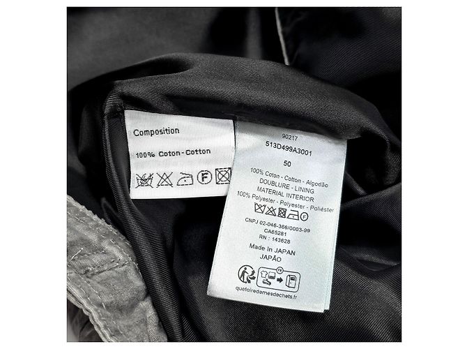 Dior Giacca Blouson con zip Oblique Marrone - vista 5