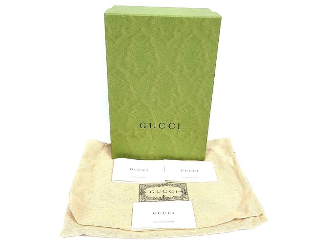Gucci Borsa a tracolla WOC Dionysus in jacquard GG Verde - vista 6