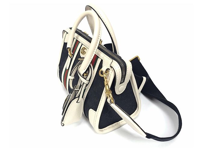 Gucci Borsa Pauletto con manico superiore e doppio uso Bianco - vista 3