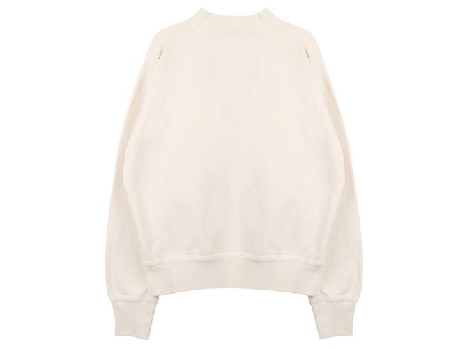 Isabel Marant Sweatshirt aus Baumwolle mit Logo-Details Braun - Ansicht 4