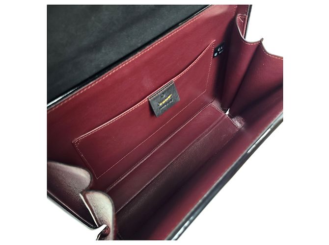 Gucci Silvy Patent Top Handle Tote Bag Medium Rot - Ansicht 6