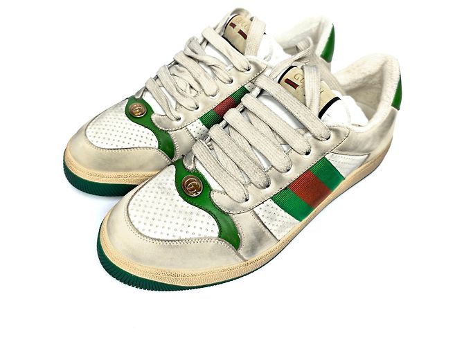 Gucci Screener Leder-Sneaker Mehrfarben - Ansicht 2