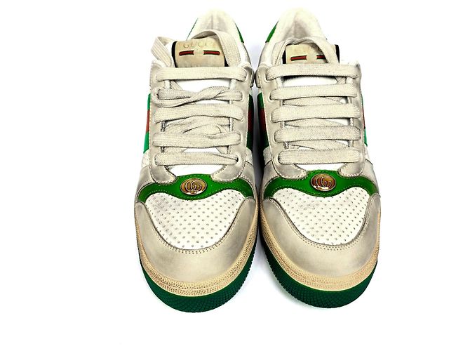 Gucci Screener Leder-Sneaker Mehrfarben - Ansicht 3