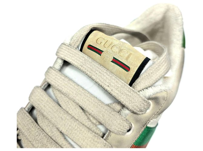 Gucci Screener Leder-Sneaker Mehrfarben - Ansicht 6