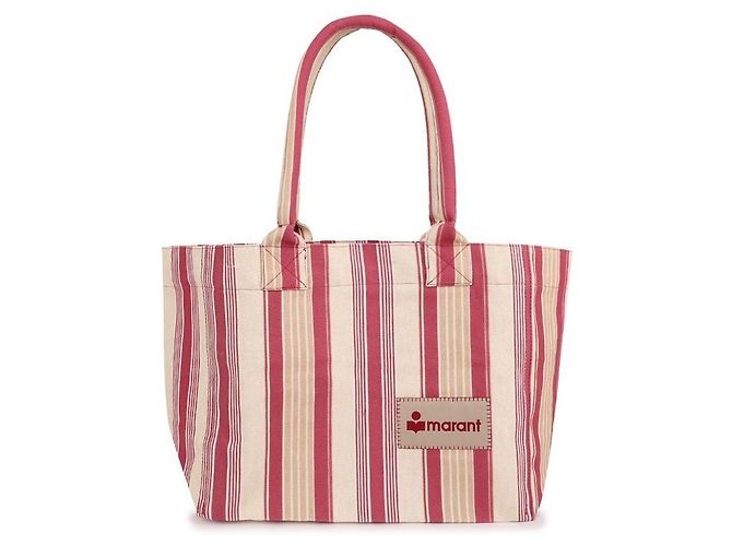 Isabel Marant Borsa Yenki Zip Rosso - vista 3