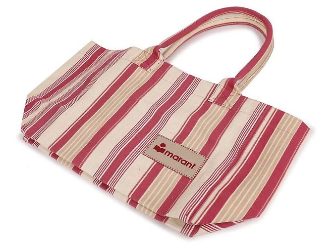 Isabel Marant Borsa Yenki Zip Rosso - vista 6