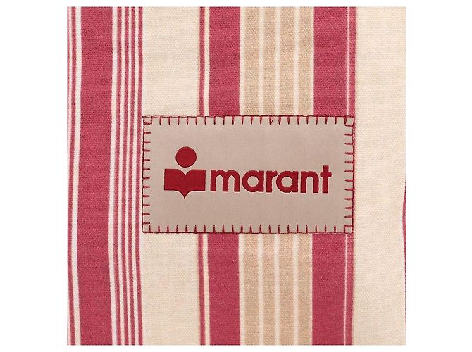 Isabel Marant Borsa Yenki Zip Rosso - vista 9