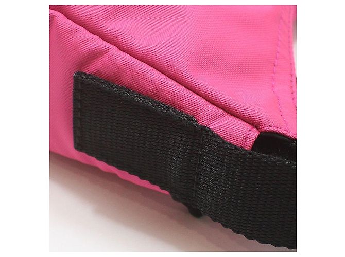 Balenciaga Piccola borsa a tracolla in nylon rosa Wheel Small Sling Bag Belt Bag Shoulder Bag - vista 9