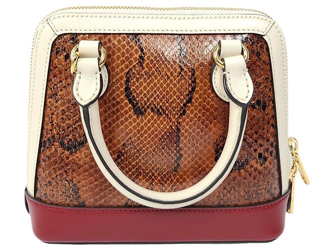 Gucci Precious Skin Mini Handtasche Python Mehrfarben - Ansicht 2