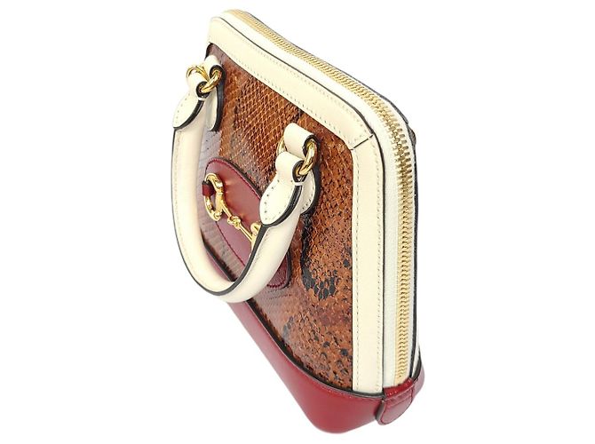 Gucci Precious Skin Mini Handtasche Python Mehrfarben - Ansicht 3