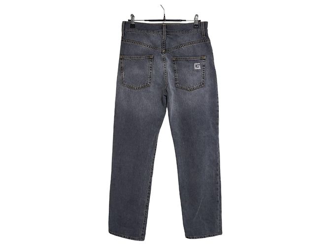 Gucci Pantalones vaqueros cuadrados con cristales para mujer Castaño - vista 2