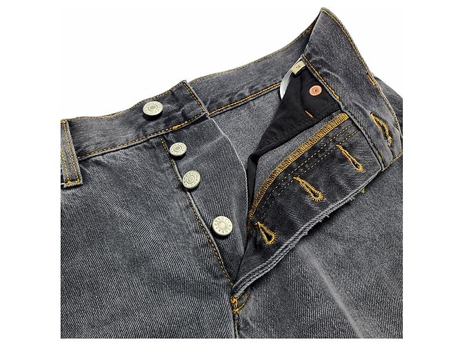 Gucci Pantalones vaqueros cuadrados con cristales para mujer Castaño - vista 4