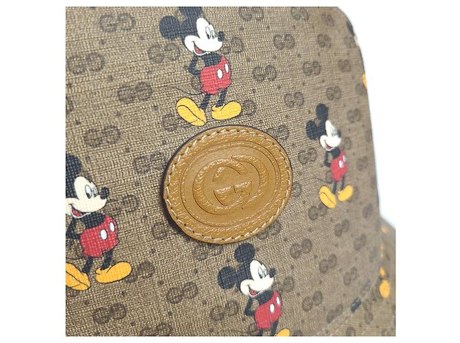 Gucci Disney Mickey Mouse Bucket Hat Braun - Ansicht 2