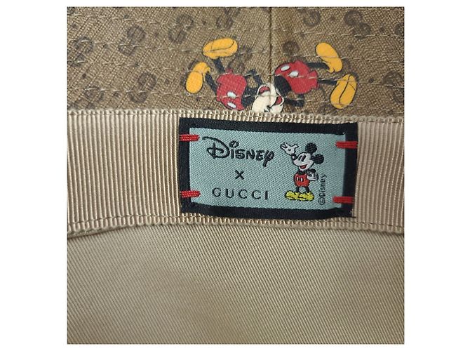 Gucci Disney Mickey Mouse Bucket Hat Braun - Ansicht 5