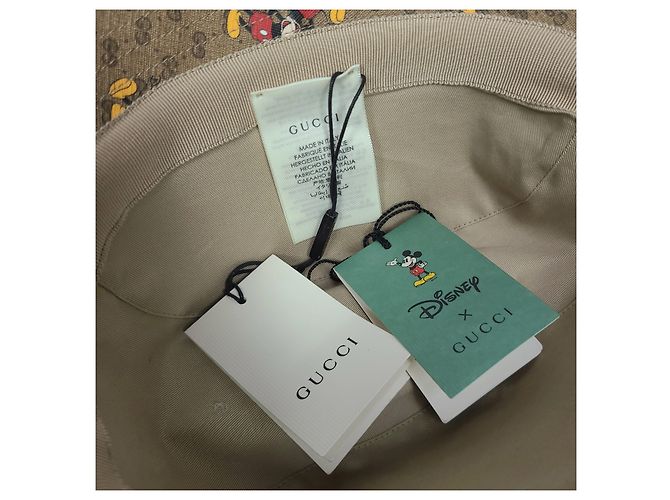 Gucci Disney Mickey Mouse Bucket Hat Braun - Ansicht 6