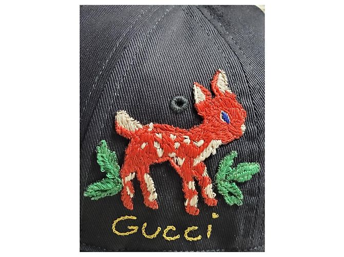 Gucci MLB Bambi Bestickte Baseballkappe OS Mehrfarben - Ansicht 4