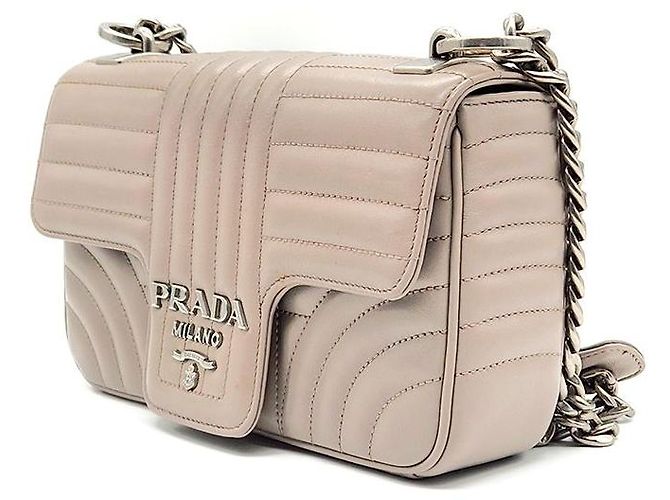 Prada Borsa a tracolla Diagram con catena Multicolore - vista 2