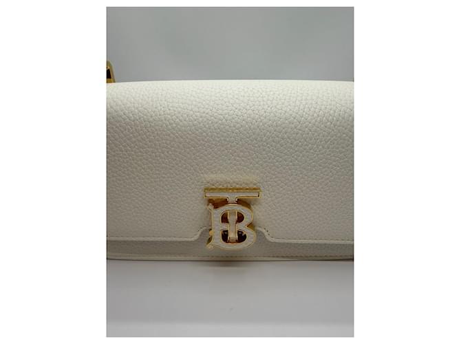 Burberry Mini Borsa TB Bianca Bianco - vista 10