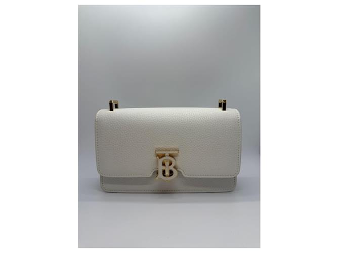 Burberry Mini Borsa TB Bianca Bianco - vista 13