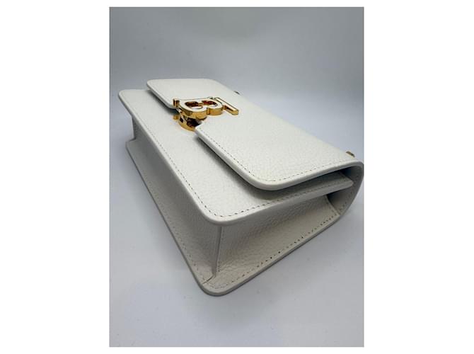 Burberry Mini Borsa TB Bianca Bianco - vista 9
