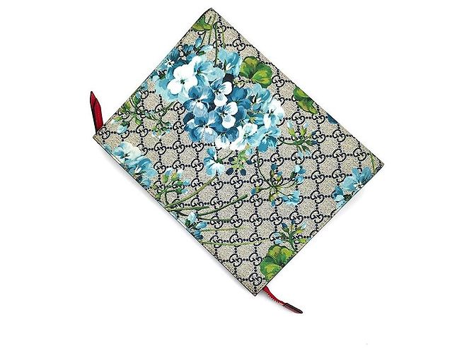 Gucci Clutch GG Supreme Bloom Multicolore - vista 4