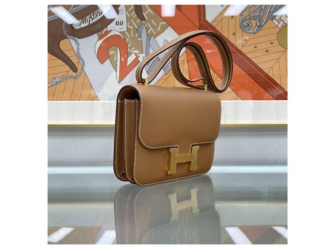 Hermès Constance Mini Epsom Gold Stamp Mehrfarben - Ansicht 7