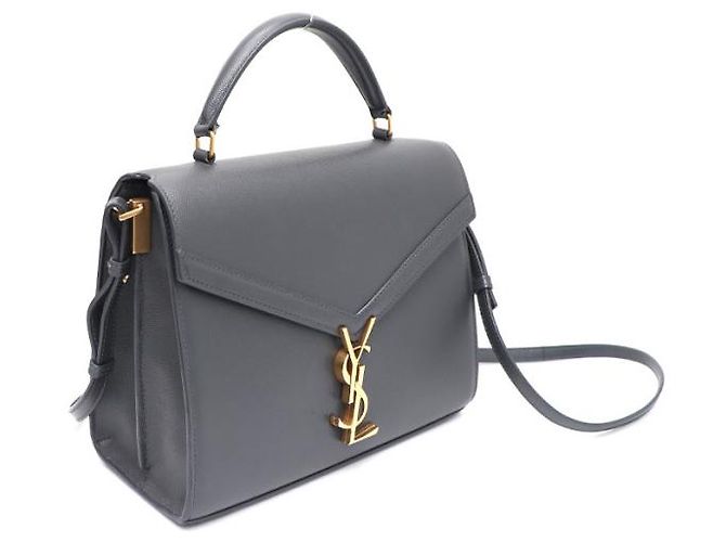 Saint Laurent Borsa Tote Cassandra Medium con manico superiore e borsa a tracolla Marrone - vista 11