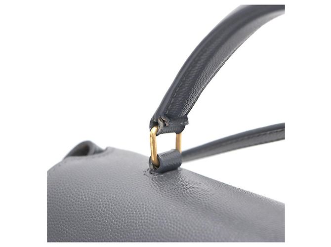 Saint Laurent Borsa Tote Cassandra Medium con manico superiore e borsa a tracolla Marrone - vista 14